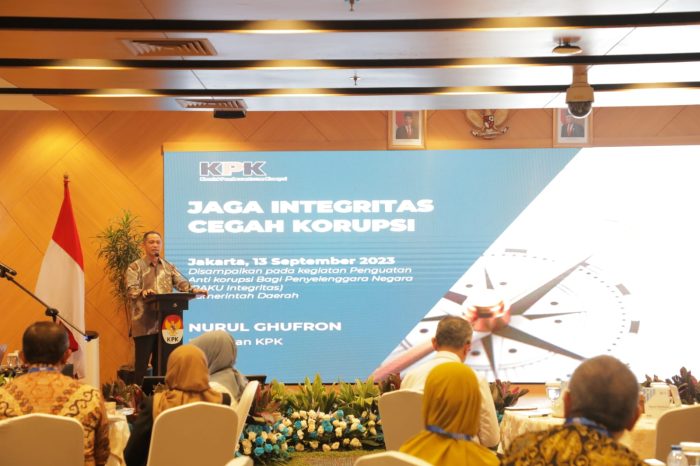 KPK Beri Pembekalan Integritas Antikorupsi pada Penjabat Pemerintah Daerah