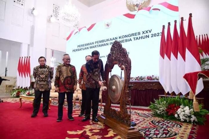 Buka Kongres XXV PWI, Presiden Ajak Insan Pers Pegang Teguh Kode Etik Jurnalistik