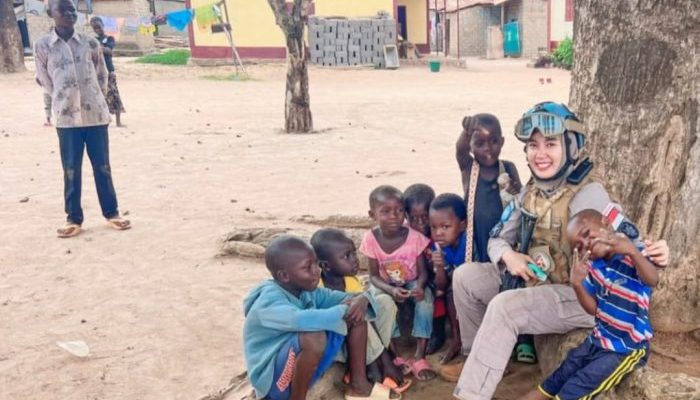 Mengenal Sosok Polwan Polda Sulteng Pertama Jalani Misi Perdamaian di Afrika Tengah