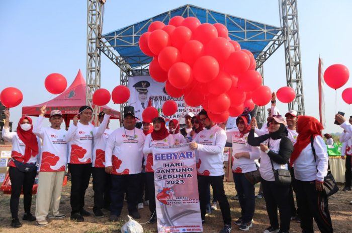 Peringati Hari Jantung Sedunia, Bupati Ikfina Ajak Masyarakat Jaga Hidup Sehat