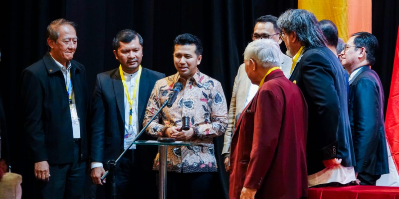 Hadir Pada Rakerprov PGPI Jatim, Wagub Emil Pesankan Jaga Kerukunan, Perdamaian Dan Toleransi