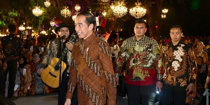 Buka Istana Berbatik, Presiden Ajak Masyarakat Lestarikan Seni Budaya Indonesia