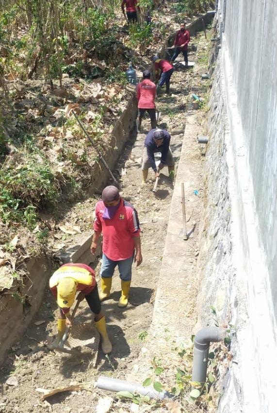 PUPR Kabupaten Nganjuk Sigap Tuntas Dalam Mengantisipasi Terjadinya Banjir Di Area Pertengahan Kota