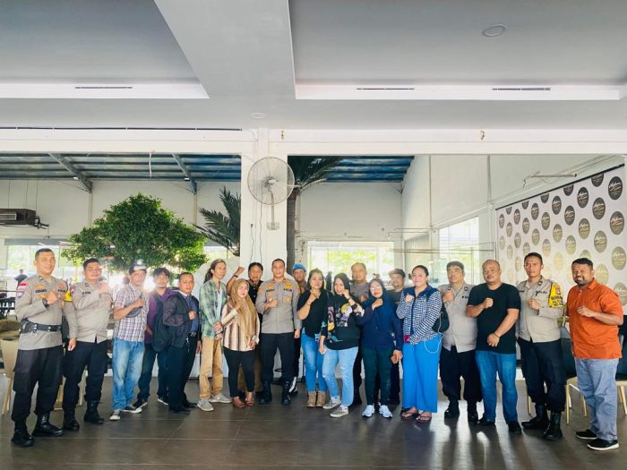 Ajak Awak Media Bersinergi Dengan Polri, Ini Yang Di Sampaikan Kapolsek Bengkong Iptu Doddy Basyir!