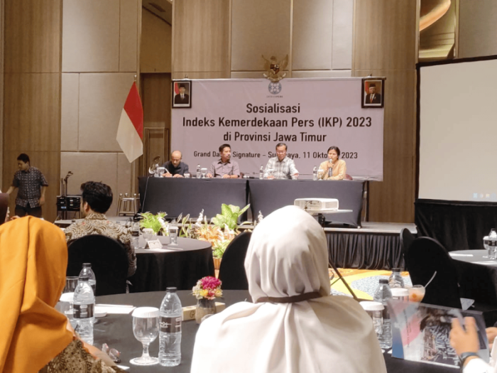 Indeks Kemerdekaan Pers Di Jawa Timur Naik Signifikan