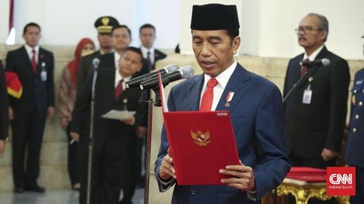 Presiden Jokowi Resmi Lantik Amran Sulaiman Jadi Menteri Pertanian.
