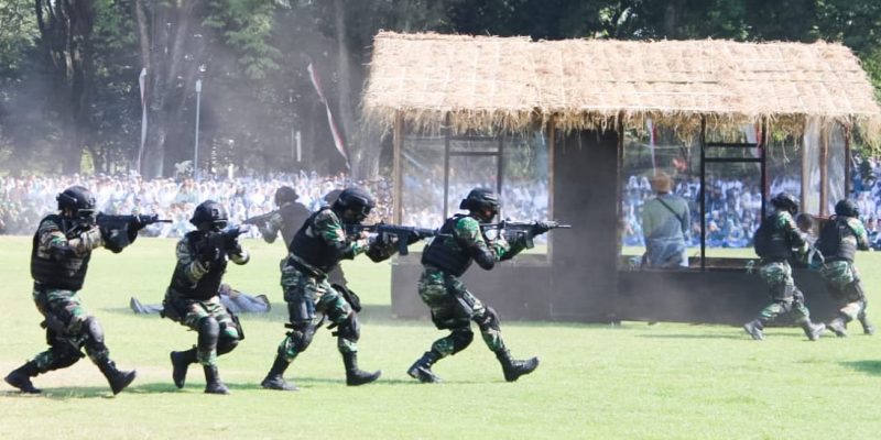 HUT ke- 78 TNI di Bojonegoro, diwarnai Drama Penyelamatan Sandera
