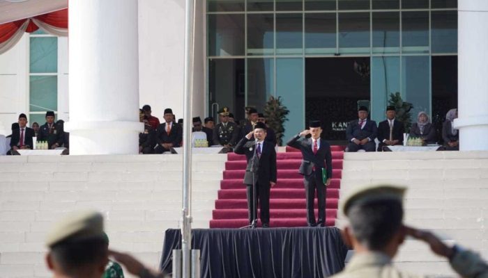 Peringati Hari Kesaktian Pancasila 2023, Pemkab Pasuruan Gelar Upacara di Halaman Graha Maslahat