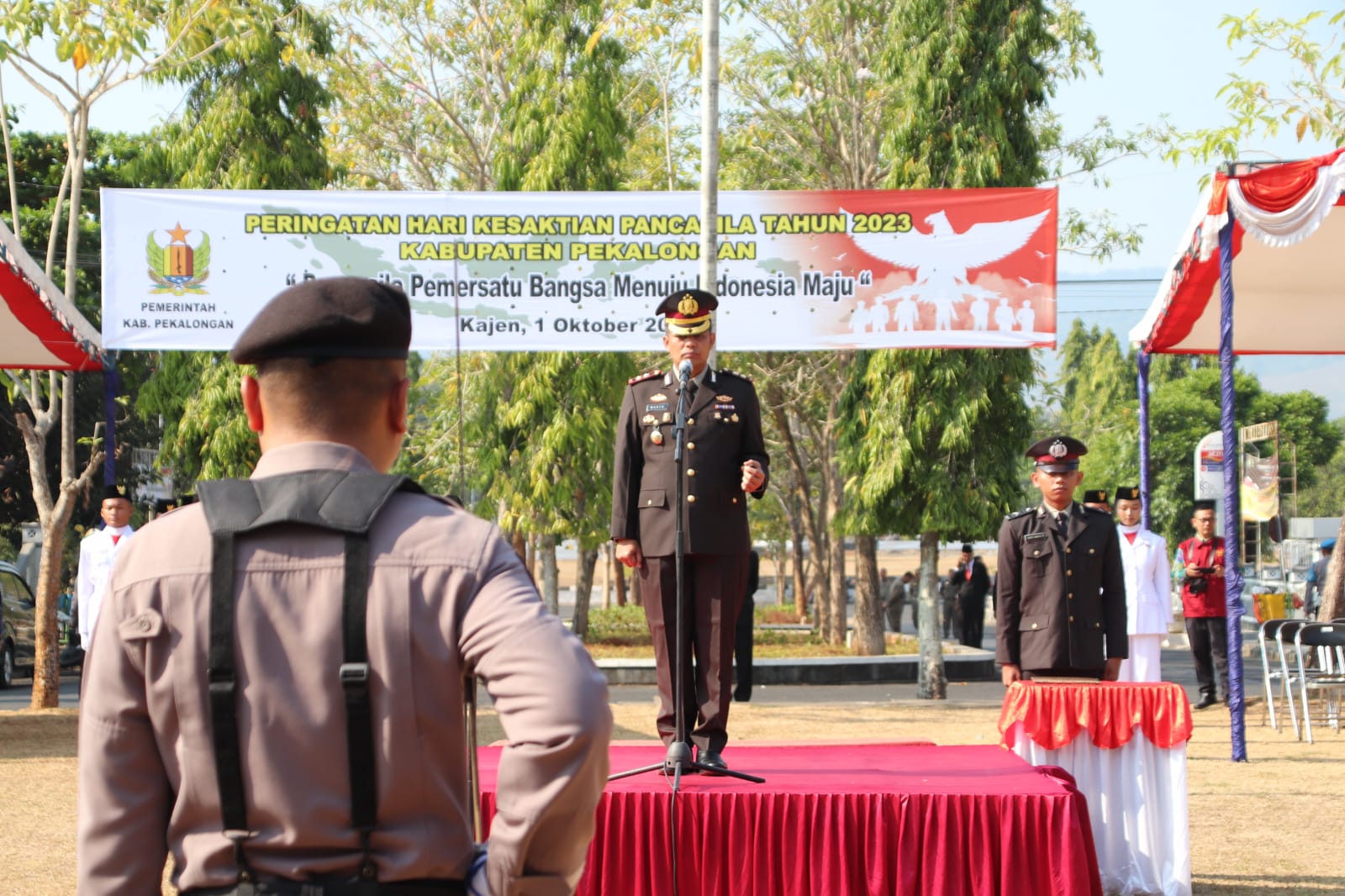 Kapolres Pekalongan Pimpin Upacara Peringatan Hari Kesaktian Pancasila