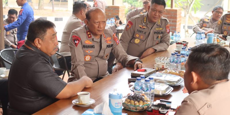 Kapolda Terima Kunjungan Kepala Pengadilan Tinggi Kalteng di Mapolda