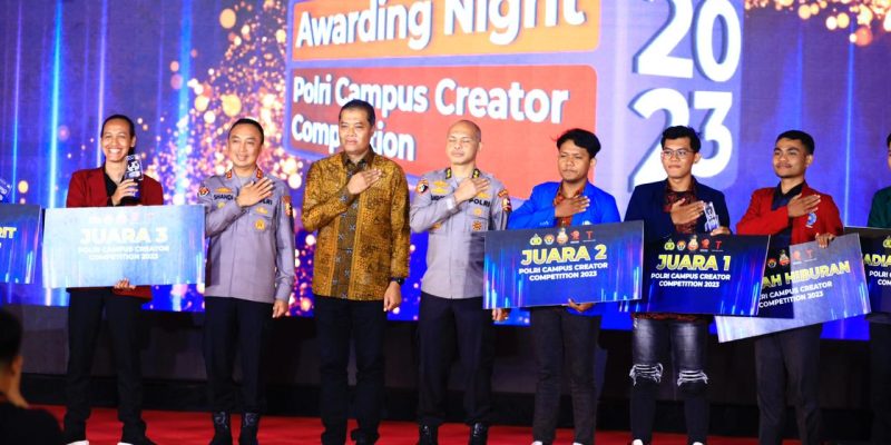 Polri Campus Creator Competition 2023 Jadi Ajang Generasi Muda Berkreasi
