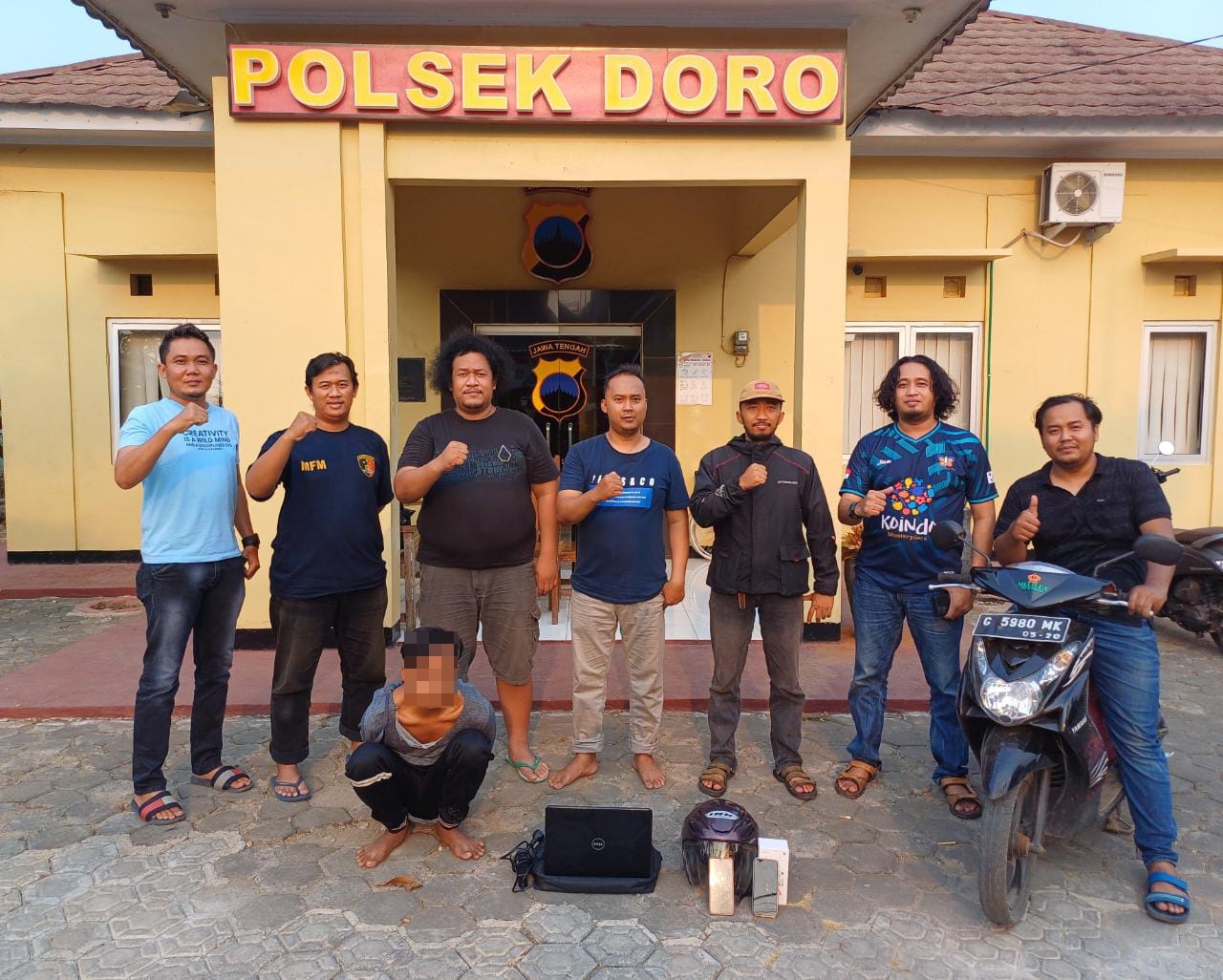 Gasak Laptop, Jambret di Wonopringgo Pernah Lakukan Aksi Yang Sama di Wilayah Doro