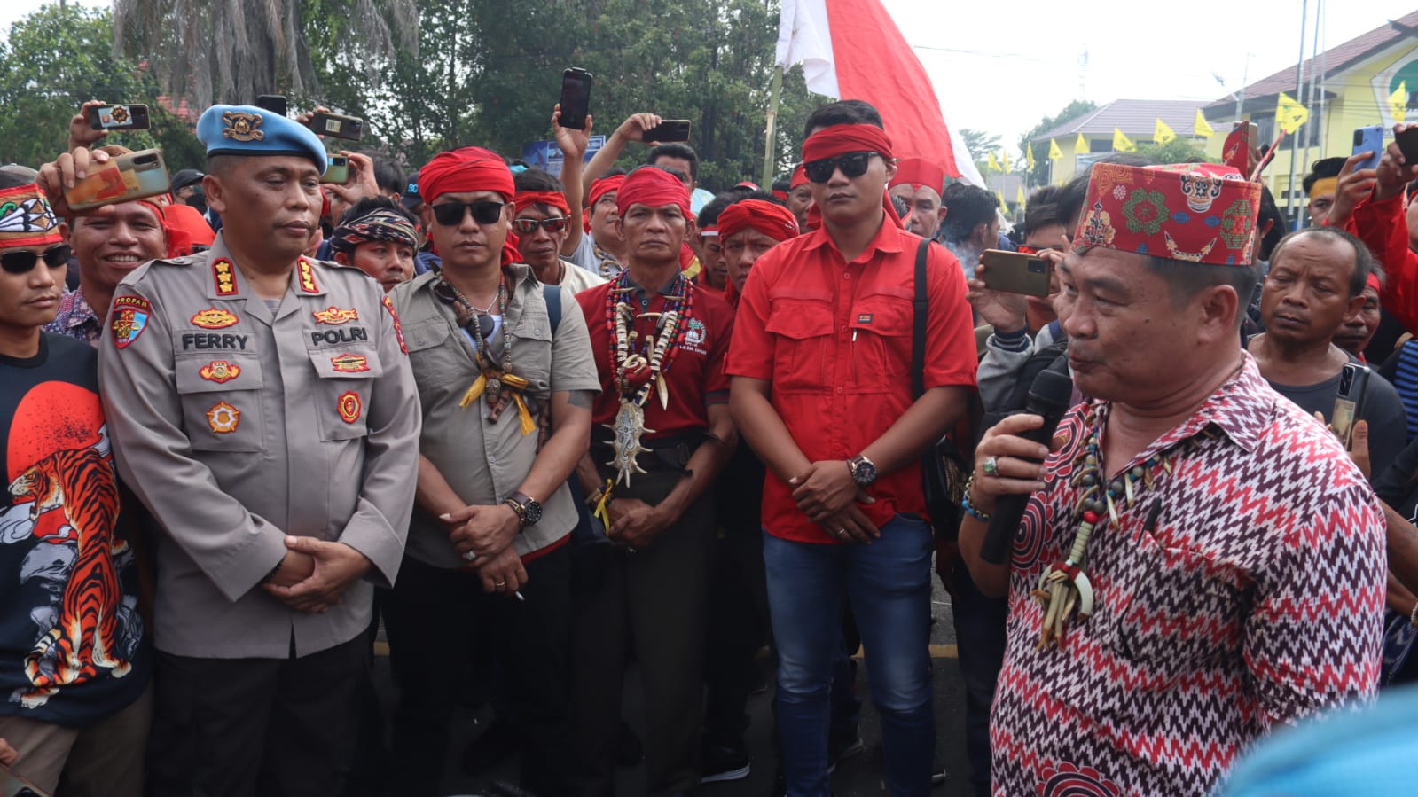 Polda Kalteng Apresiasi Masyarakat Sampaikan Aspirasi Tanpa Bawa Atribut dan Senjata Tajam