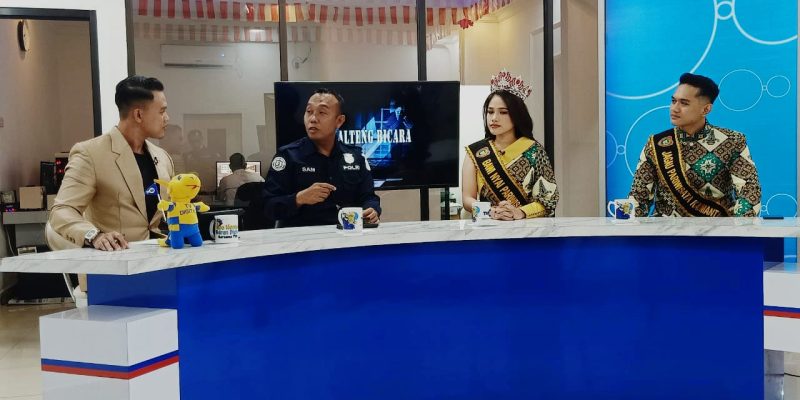 Dialog di TVRI, Humas Polda Kalteng Sampaikan Upaya Penanganan VCS dan Bullying