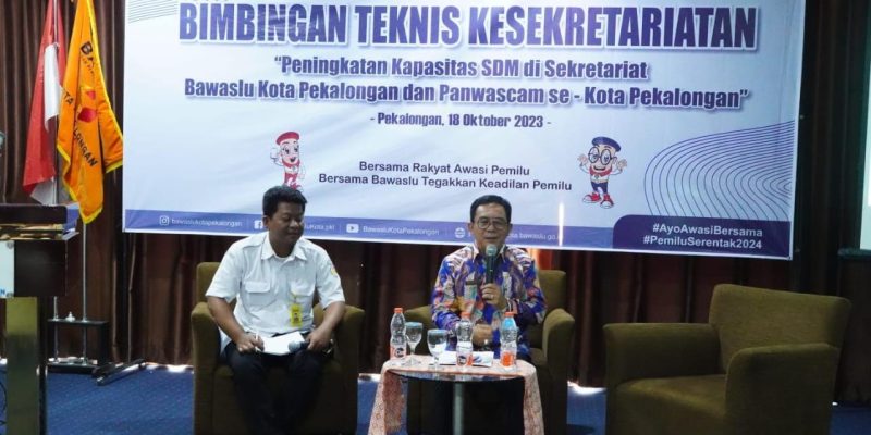 Peningkatan Kapasitas SDM,Soliditas Diperlukan Bagi Pengawas Pemilu