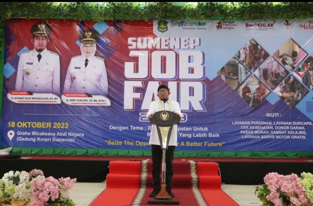 Menekan Tingkat Penganguran, Pemkab Sumenep Gelar Job Fair Sebanyak 1867 di 2023