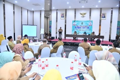 Bupati Sumenep Achmad Fauzi Wongsojudo Pimpin Rakor TPPS, Tujuannya begini?