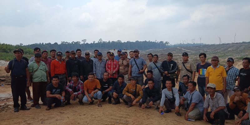 Jhon Tristiandhar Pertanyakan SK Komisi Kedemangan Mihing Raya Terkait Sengketa Lahan