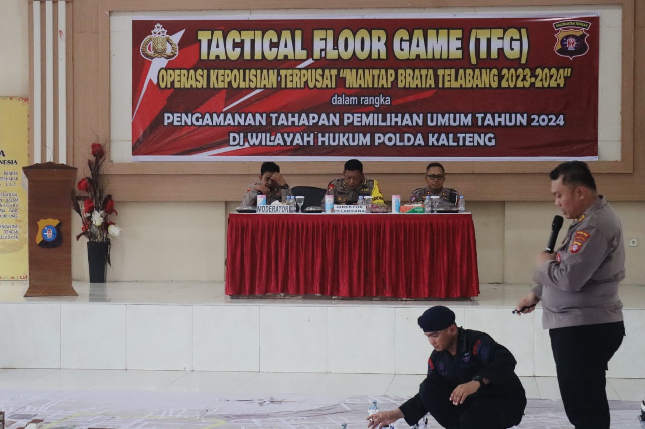 Polda Kalteng Gelar TFG di Polresta Palangka Raya