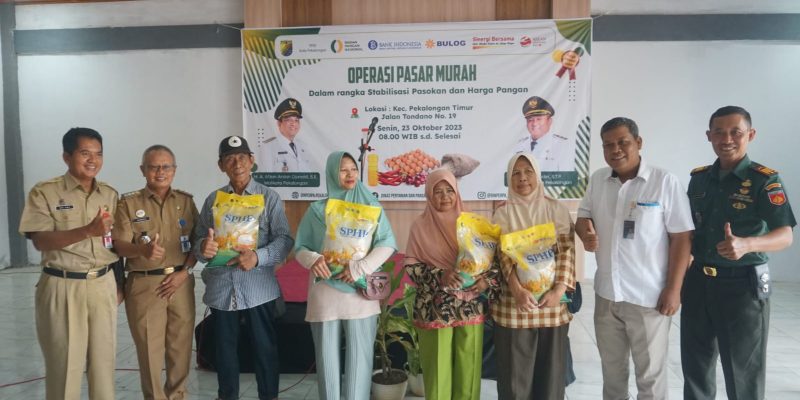 Warga Kota Pekalongan Serbu GPM Dan Operasi Pasar Murah