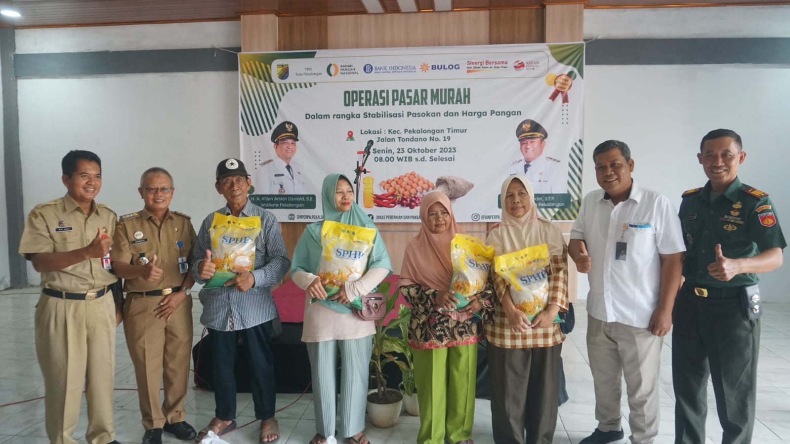 Warga Kota Pekalongan Serbu GPM Dan Operasi Pasar Murah