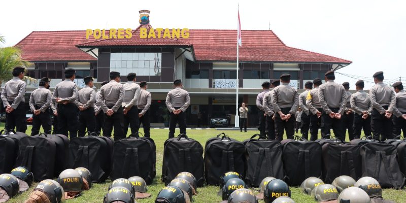 Kesiapan Polres Batang Dalam Menyongsong Pemilu 2024