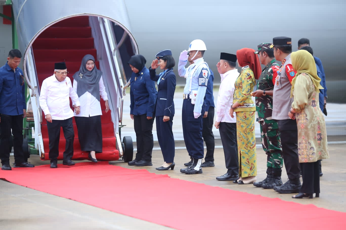 Sambut Kunker Wapres, Kapolda Kalteng Maksimalkan Pengamanan Bersama TNI