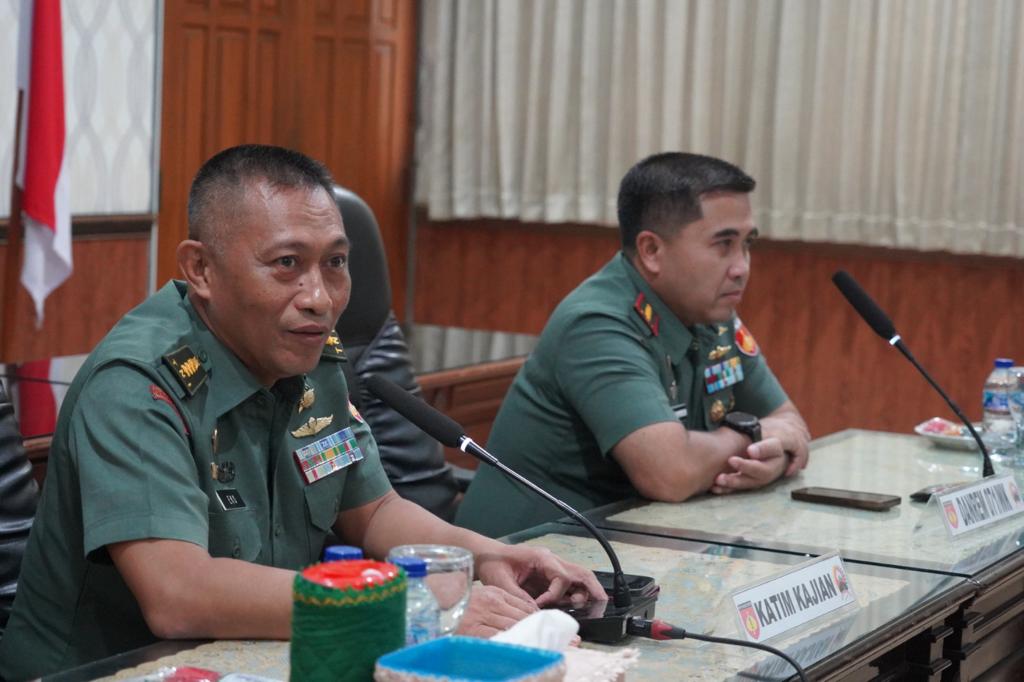 Sahli Pangdam IV/Diponegoro Kunjungi Makorem 071/Wijayakusuma