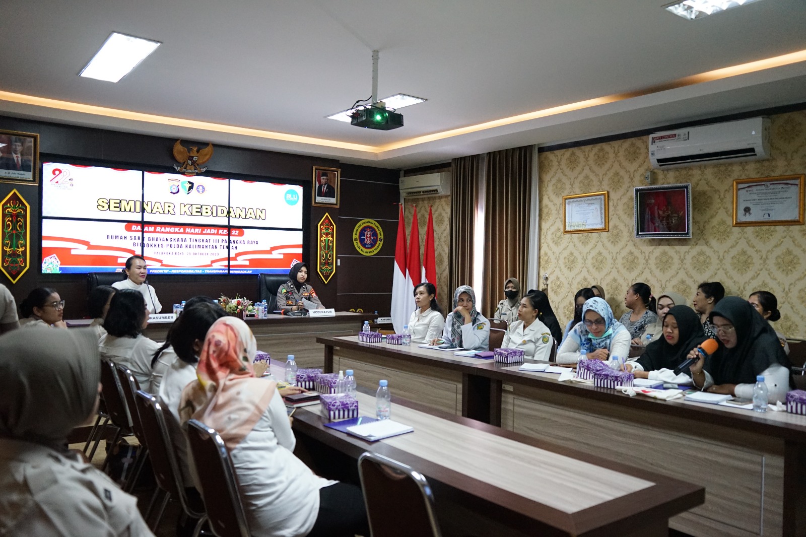 Rumkit Bhayangkara Gelar Seminar Kebidanan Kesehatan Ibu Dan Ayah