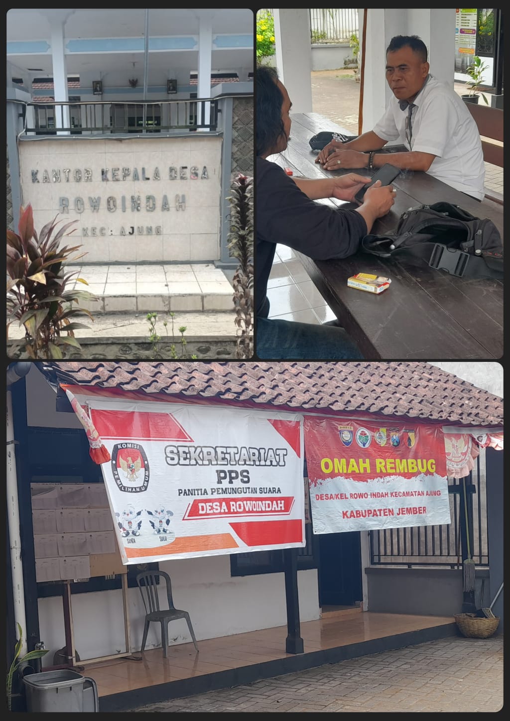 Kepala Desa Rowo Indah Terkesan Alergi Terhadap Media