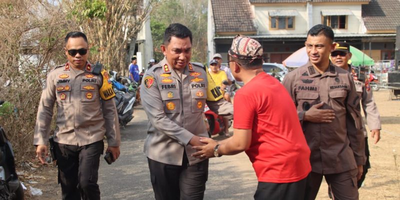 Kapolres Bangkalan Sampaikan Terimakasih Kepada Warga Madura, Pilkades Aman Dan Lancar