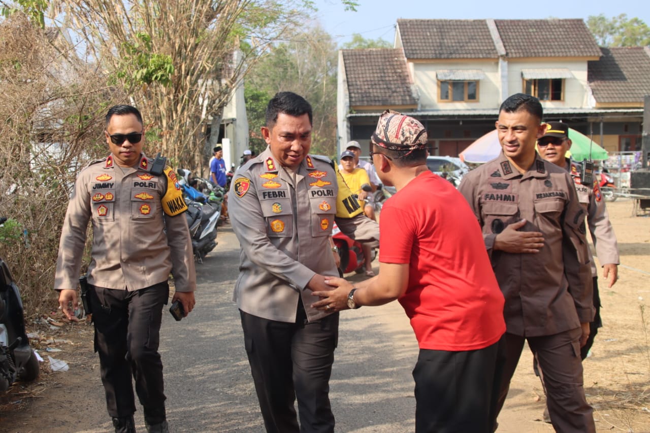 Kapolres Bangkalan Sampaikan Terimakasih Kepada Warga Madura, Pilkades Aman Dan Lancar
