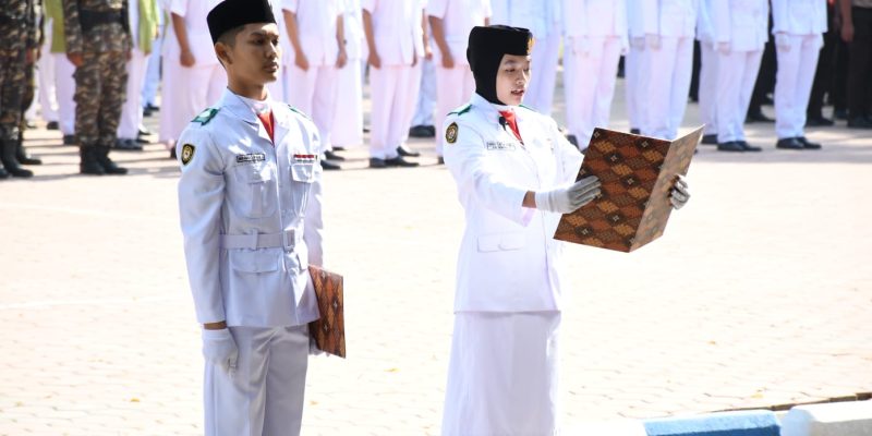 Komando Distrik Militer Dandim 0822/Bondowoso Pimpin Upacara Hari Sumpah Pemuda