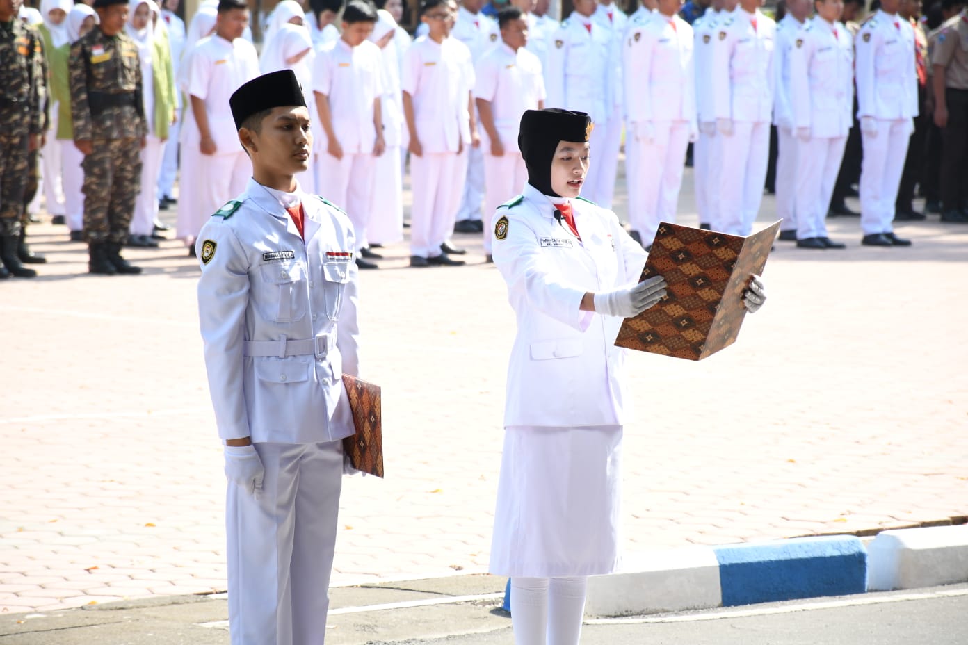 Komando Distrik Militer Dandim 0822/Bondowoso Pimpin Upacara Hari Sumpah Pemuda