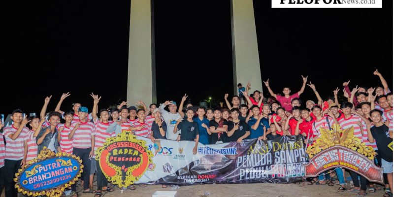 PCS Bersama Sampang Kreatif Dan Karang Taruna Gelar Aksi Galang Dana Peduli Palestina