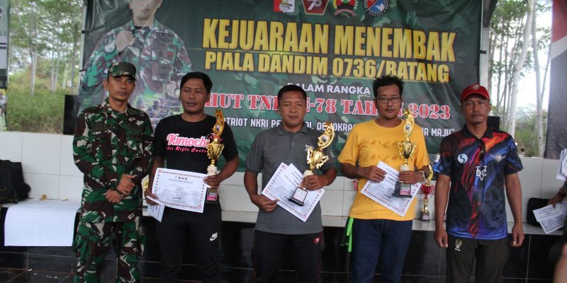 Kejuaraan Menembak Antar Pelajar, Perebutkan Piala Dandim 2023