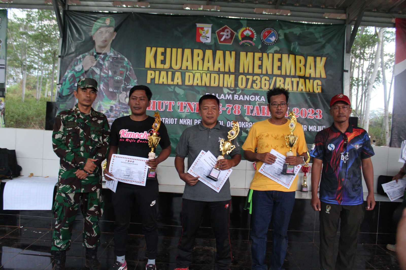 Kejuaraan Menembak Antar Pelajar, Perebutkan Piala Dandim 2023