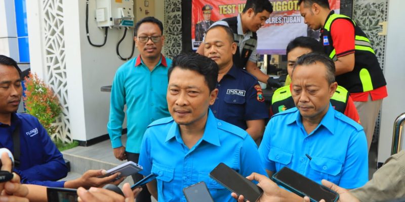 Penguatan Pengawasan Terhadap Anggota, Polres Tuban Gelar Tes Urine Dadakan