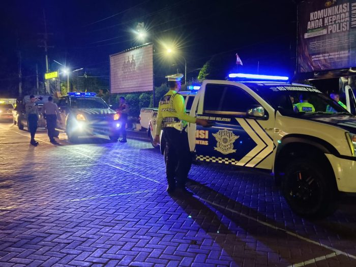 Patroli Skala Besar, Sinergitas Polisi Bersama TNI  Antisipasi Konflik Pesilat di Trenggalek