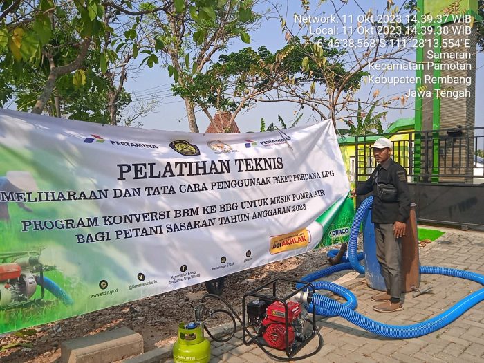 Petani Dapat Bantuan Ratusan Mesin Pompa Bahan Bakar Gas LPG, Kalau LPG 3 KG Langka  Bagaimana ???
