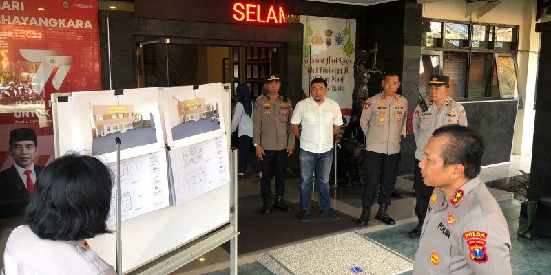 Tinjau Pembangunan 3 Gedung Baru di Polresta Malang Kota, Kapolda Jatim Beri Apresiasi Sinergitas Pemerintah Kota