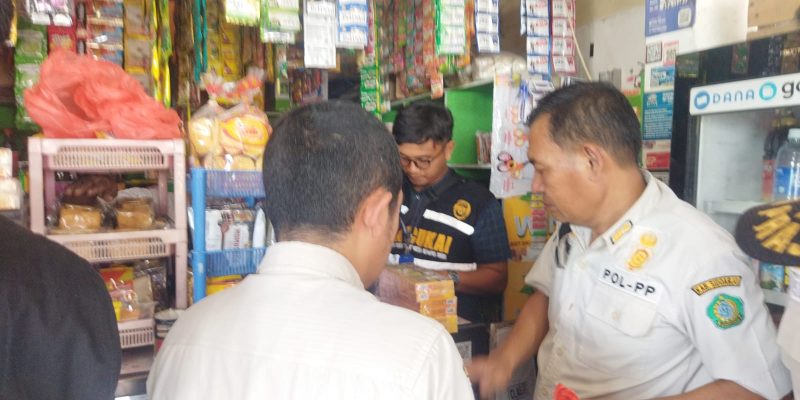 Satpol PP Bersama Bea Cukai Operasi Rokok Ilegal Tanpa Cukai