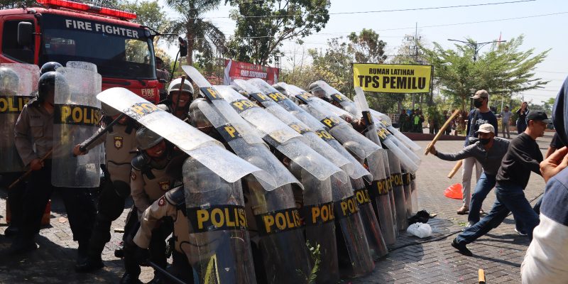 Polres Magetan Libatkan 700 Personel Gabungan Untuk Amankan Pemilu 2024
