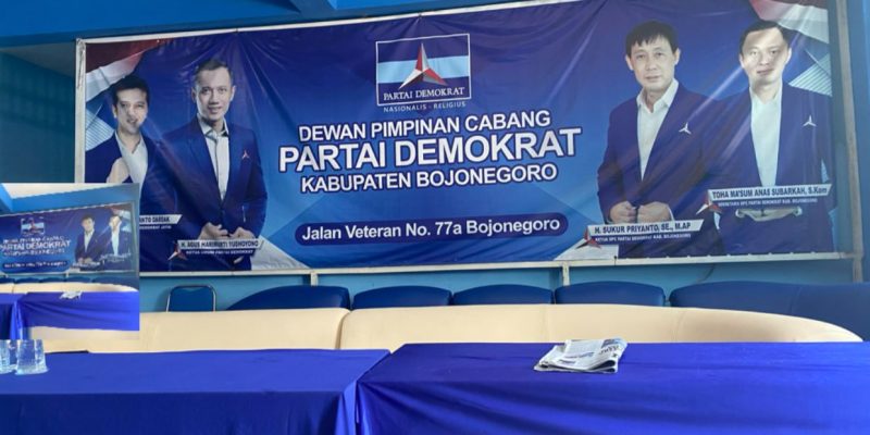Prahara Menjelang Pileg 2024 Bojonegoro Partai Demokrat Nampak Tidak Harmonis