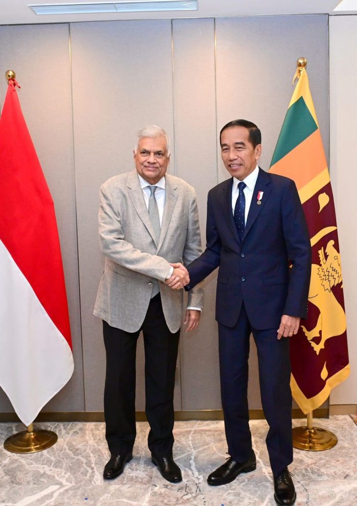 Presiden Jokowi dan Presiden Wickremesinghe Bahas Peningkatan Kerja Sama Indonesia-Sri Lanka