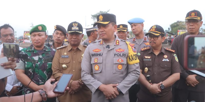 Polres Probolinggo Terjunkan 1000 Personel Gabungan Siap Amankan Pemilu 2024