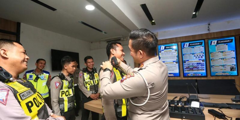 Satlantas Polrestabes Surabaya Segera Melaunching Inovasi Terbarunya Bodycam
