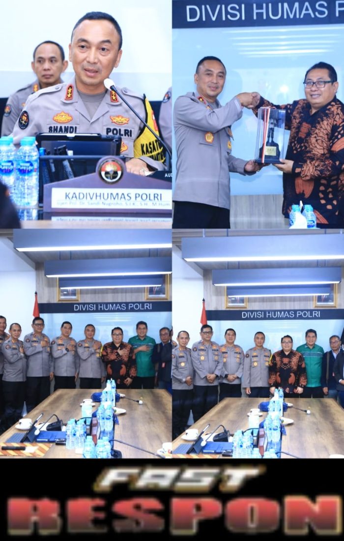 Humas Polri dan SMSI Perkuat Kolaborasi Wujudkan Pemilu Damai