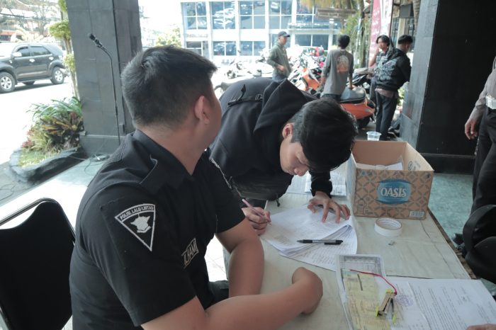 Polresta Malang Kota Kembalikan Ratusan Motor Hasil Operasi Balap Liar dan Knalpot Brong ke Pemiliknya