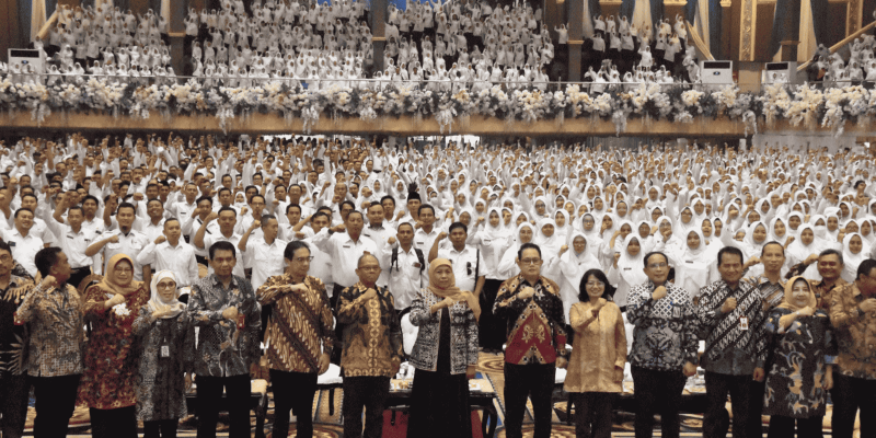 Gubernur Khofifah Buka Orientasi PPPK Di Lingkungan PEMPROV JATIM Tahun 2023